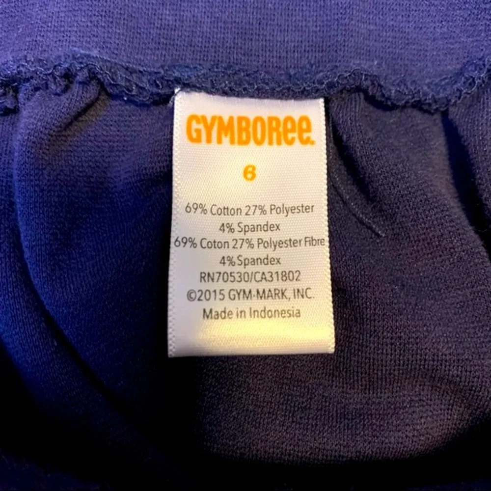 Gymboree Girl’s Color Block Double Knit Skirt Size 6